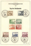 NS-GEDENKBLATT WK II - WHW TAG Der BRIEFMARKE S-o BERLIN 1938 Mit WHW-marken 651-659 (DINA5) I - Oorlog 1939-45