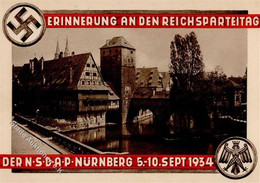 Reichsparteitag Nürnberg (8500) WK II 1934 I-II - Guerra 1939-45