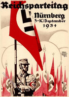 Reichsparteitag Nürnberg (8500) WK II 1934 I-II - Guerra 1939-45