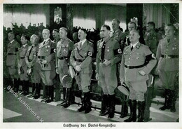 Reichsparteitag Nürnberg (8500) WK II 1935 Eröffnung Des Partei Kongresses I-II (Marke Entfernt, Eckbug) - Guerra 1939-45