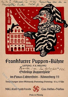 KDF WK II Gau Hessen-Nassau Frankfurter Puppenbühne Spielplan KEINE AK I-II - Oorlog 1939-45