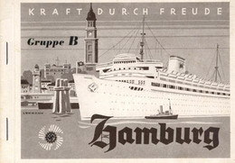 WK II KdF Hamburgfahrt Broschüre Mit 15 Ansichten I-II - Oorlog 1939-45