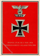 Orden WK II Spange Zum EK I Von 1914 Eisernes Kreuz I. Klasse Von 1939 AK  I-II - Oorlog 1939-45