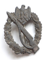 WK II Orden Infanterie Sturmabzeichen Hersteller S.H. & Co. 41 I-II - Oorlog 1939-45