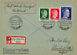 DT.BESETZUNG WK II - DEUTSCHE DIENSTPOST NIEDERLANDE - R-Brief DIENSTPOSTELLE APELDOORN 1943, Ank-o I - Oorlog 1939-45