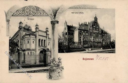 Synagoge Bojanowo Polen 1915 I-II Synagogue - Judaika