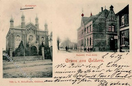 Synagoge Geldern (4170) 1900 Ansichtskarte I-II Synagogue - Judaika