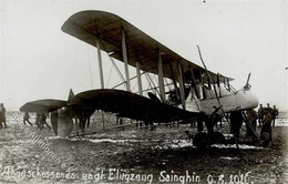 Flugzeuge WK I Abgeschossenes Englisches Flugzeug  1916 I-II Aviation Aviation - Sonstige & Ohne Zuordnung