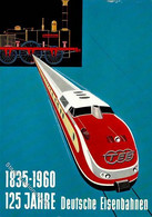 NÜRNBERG - 125 Jahre DEUTSCHE EISENBAHN 1960 Mit S-o I - Trenes