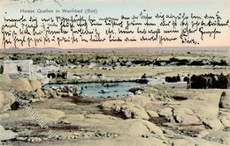 Kolonien Deutsch Südwestafrika Heiße Quellen In Warmbad Stpl. Aus  1911 I-II Colonies - Afrika