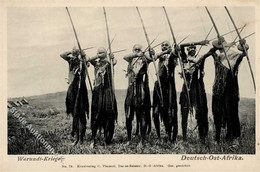 Kolonien Deutsch Ostafrika Warundi Krieger  I-II Colonies - Afrique