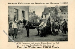 Rekord Umkreisung U. Durchquerung Europas 1912-1915 I-II - Europe