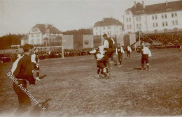 Fußball Süddeutsche Meisterschaft Karlsruher FC Gegen Phönix Karte Adressiert An Ivo Puhonny  Foto AK 1918 I-II - Football