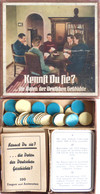 Kartenspiel Kennst Du Sie? Die Daten Der Deutschen Geschichte 1940 Keine Verlagsangabe I-II - Andere & Zonder Classificatie