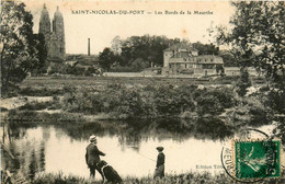 St Nicolas Du Port * Les Bords De La Meurthe * Pêche à La Ligne - Saint Nicolas De Port