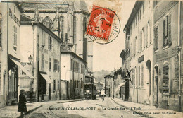 St Nicolas Du Port * La Grande Rue * L'école * Tramway Tram * Brasserie * Charcuterie Lorraine - Saint Nicolas De Port