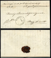 MOSONY 1870. Hivatalos, Katonai Levél Magyaróvárra Küldve - ...-1867 Prephilately