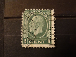 CANADA 1932-33- Perforé - Perforiert/Gezähnt