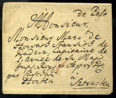 PEST 1788. Szép Portós Levél A Felvidékre Küldve  /  Nice Unpaid Letter - ...-1867 Vorphilatelie