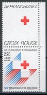 FRANCE 1988 CROIX ROUGE. Yvert N° 2555  Avec Logo Issu Du Carnet. (** Neuf Sans Charnière. MNH) - Unused Stamps