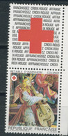 FRANCE 1985 CROIX ROUGE. Yvert N° 2392a Avec Logo Attenant Issu Du Carnet. (** Neuf Sans Charnière. MNH) - Neufs