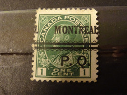 CANADA 1912-16    PREOBLITERE - Precancels