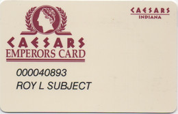 Casino Caesars Indiana - Casino Cards