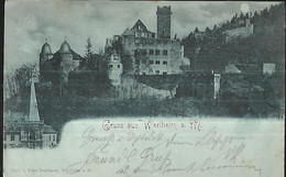 Gruss Aus  Wertheim  A. M AK 1898 - Wertheim