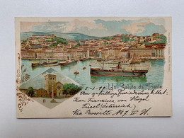 Italy 10387 Friuli-Venezia Giulia Trieste Triest 1899 Port Depositario L. Smolars Nr. 1046 - Trieste