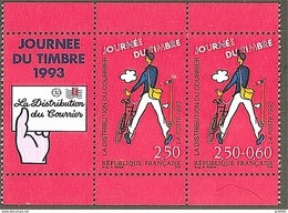 FRANCE Yvert N° 2793A Paire émis Uniquement En Carnet AVEC LOGO. 2792+2793. Neuf Sans Charniere. MNH. - Unused Stamps