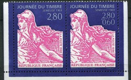 FRANCE Yvert 2991A Issu Du Carnet BC2992, (Yvert 2991+2990a) Journée Du Timbre 1996. Neuf Sans Charnière. MNH. - Neufs