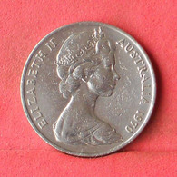 AUSTRALIA 20 CENTS 1970 -    KM# 66 - (Nº39231) - 20 Cents