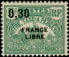 MADAGASCAR -   Palais Royal De Tananarive - Timbres-taxe