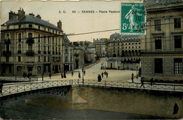 Rennes * La Place Pasteur * Pont - Rennes