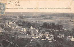 Chevreuse         78           Panorama Côté Est                ( Pli   Voir Scan) - Chevreuse