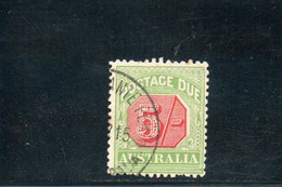 AUSTRALIE 1909 O - Port Dû (Taxe)