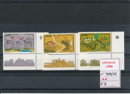 ISRAELE- 1983 N° 865/67 MNH - Nuevos (con Tab)