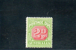 AUSTRALIE 1932-8 * - Impuestos