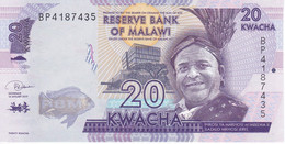 BILLETE DE MALAWI DE 20 KWACHA DEL AÑO 2019 SIN CIRCULAR (BANK NOTE) UNCIRCULATED - Malawi