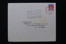 FRANCE - Enveloppe De Rouen Pour Le Havre En 1968 Avec Cachet De Chambre De Commerce De Paris (Grêves Des PTT) - L 82566 - Dokumente