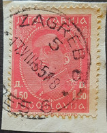 KING ALEXANDER-1.50 D- POSTMARK ZAGREB-CROATIA--YUGOSLAVIA-1932 - Gebraucht