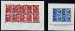 1942 Netherlands Dutch Legions Of The Waffen-SS Minisheets (** / MNH / UMM) - Unused Stamps