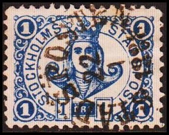 1887. SVERIGE.  STOCKHOLMS STADSPOST. 1 ÖRE.  () - JF411578 - Local Post Stamps