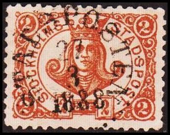 1887. SVERIGE.  STOCKHOLMS STADSPOST. 2 ÖRE.  () - JF411583 - Local Post Stamps