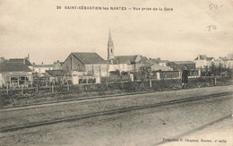 SAINT SEBASTIEN Les NANTES -  Vue Prise De La Gare - Saint-Sébastien-sur-Loire