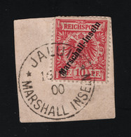 1899 Freimarke Mi DR-MARS 3I Yt MH 3 Sg MH G3 Gest. Stamped Jaluit-Marshall-Inseln - Colonia: Isole Marshall