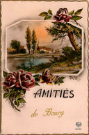 Bourg - Amitiés De La Commune - Carte Photo - Autres & Non Classés