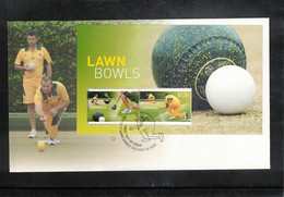Australia 2012 Lawn Bowls FDC - Bocce
