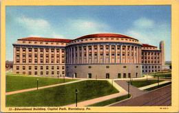 Pennsylvania Harrisburg Capitol Park Educational Building Curteich - Harrisburg