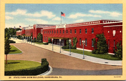 Pennsylvania Harrisburg State Farm Show Building Curteich - Harrisburg